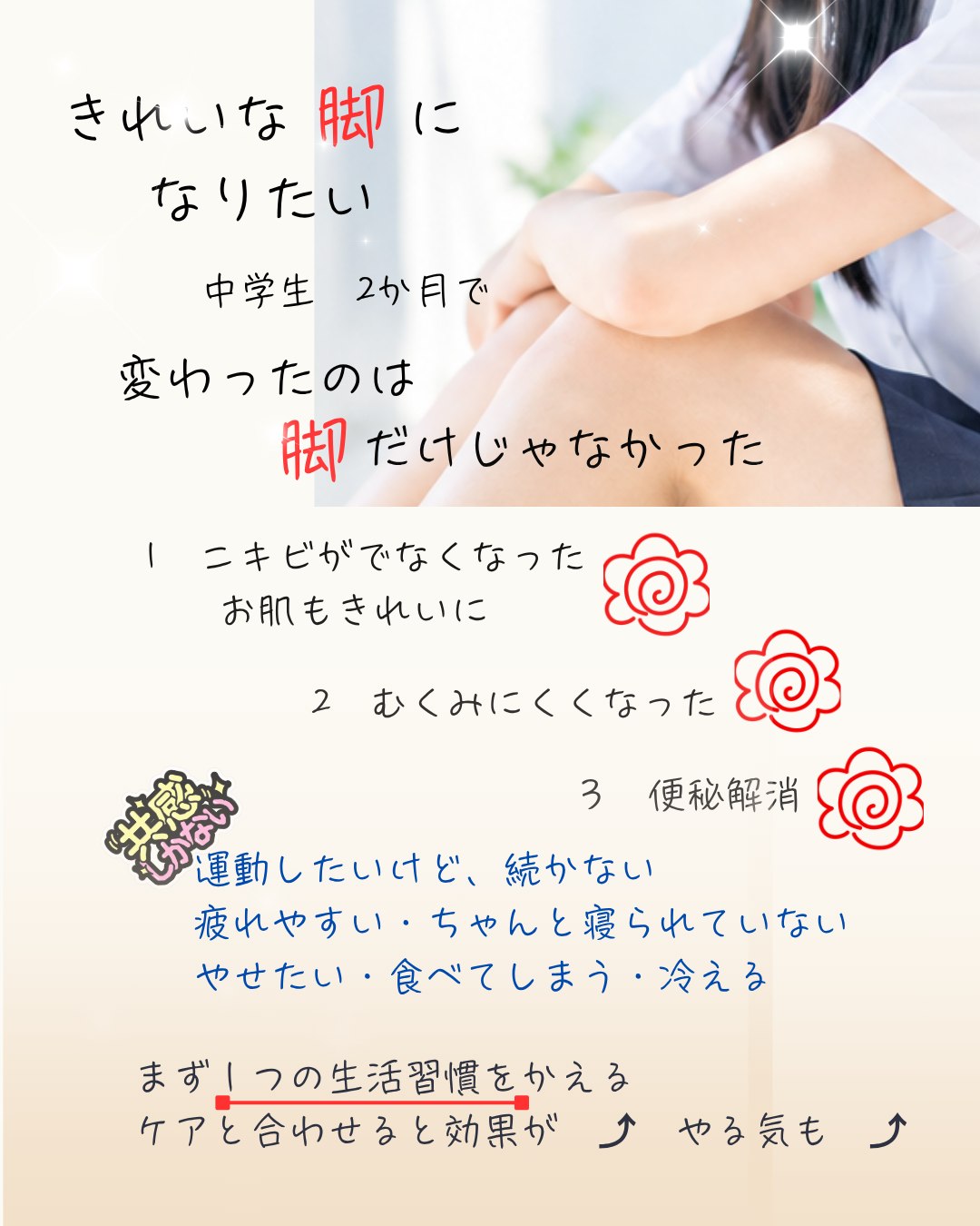 生活習慣を変えるの…難しくないですか？